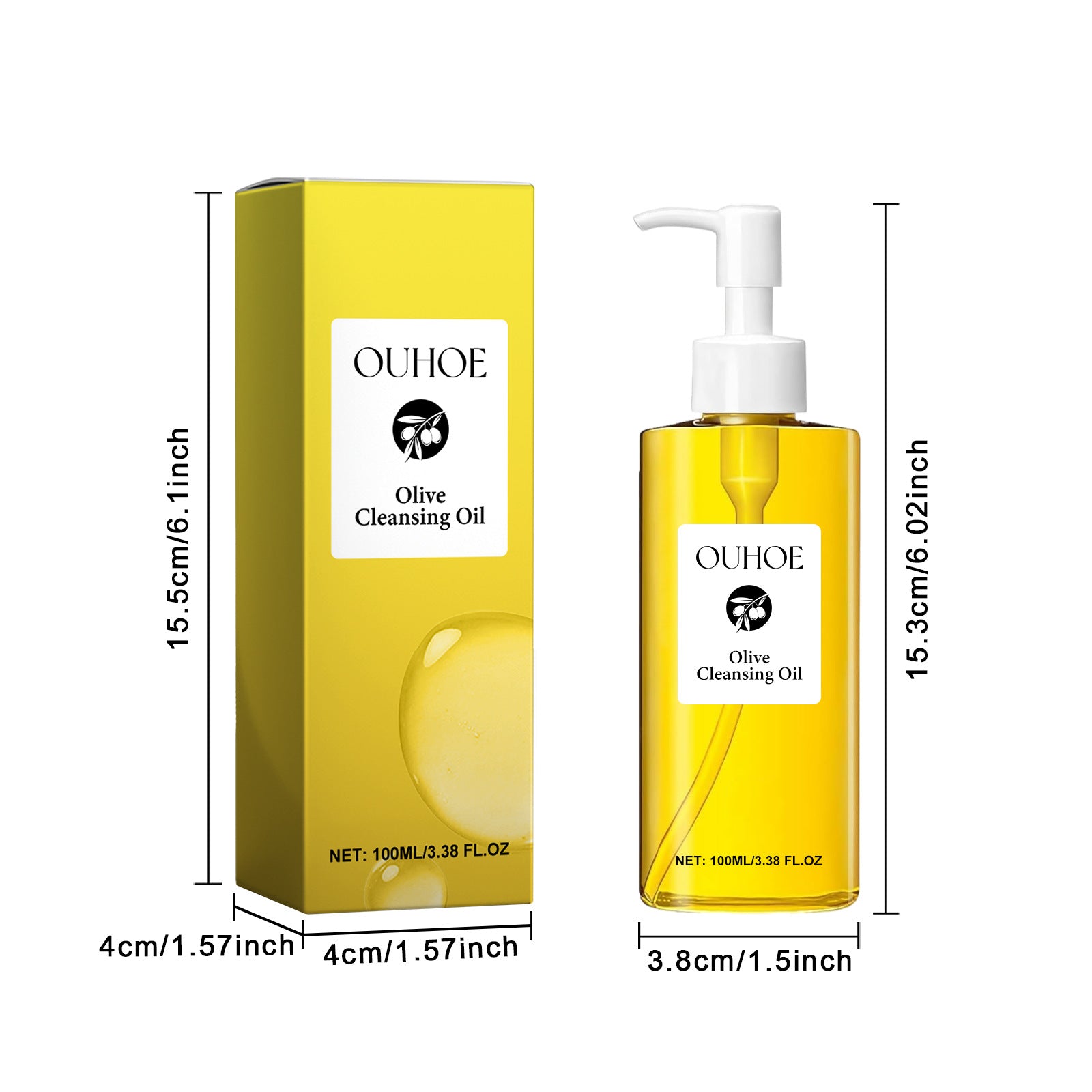 Radiant Moisturizing Cleansing Oil, Lightweight Makeup Remover Oil, Dissolving Makeups, Dirt Purifying, Pore Nourishing