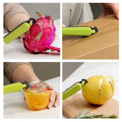 Orange Peeler  Citrus Stripper  Easy Fruit Cutter Tool For Oranges Grapefruits  Lemons 4