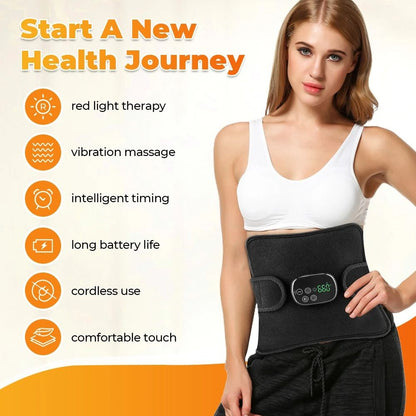 Electric Infrared Knee Pad For Light Heat And Vibration Massage 2