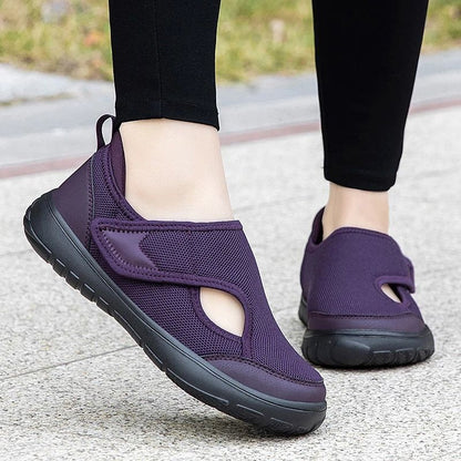 Men Orthopedic Wide Feet Walking Sneakers Comfortable Diabetic Shoes With Thumb Eversion Support 4