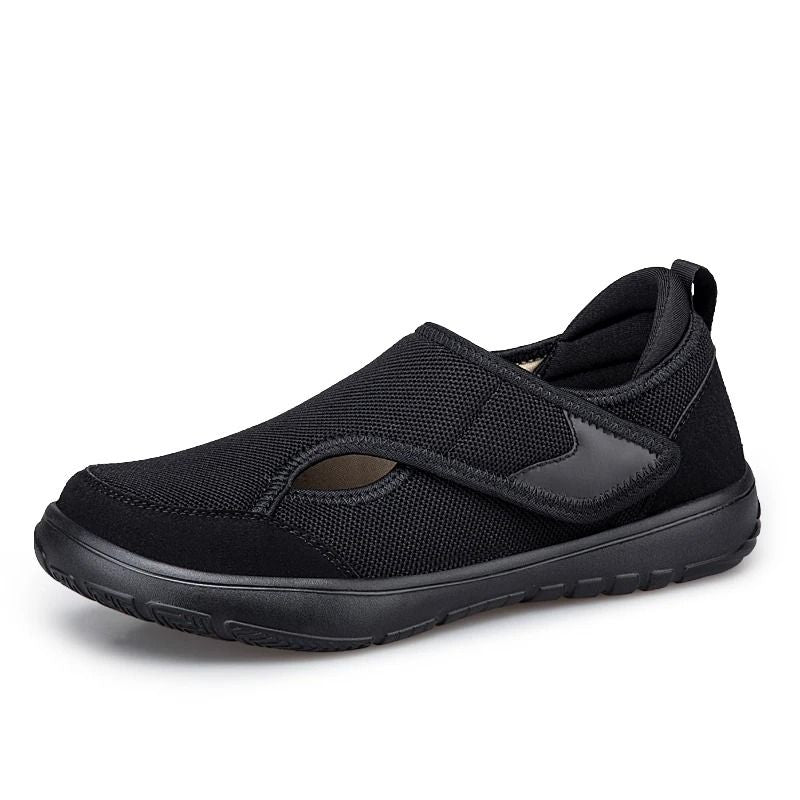 Men Orthopedic Wide Feet Walking Sneakers Comfortable Diabetic Shoes With Thumb Eversion Support 6
