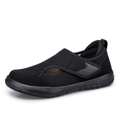 Men Orthopedic Wide Feet Walking Sneakers Comfortable Diabetic Shoes With Thumb Eversion Support 6