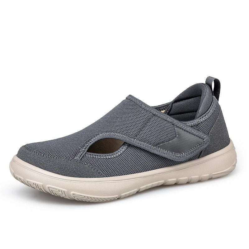 Men Orthopedic Wide Feet Walking Sneakers Comfortable Diabetic Shoes With Thumb Eversion Support 7