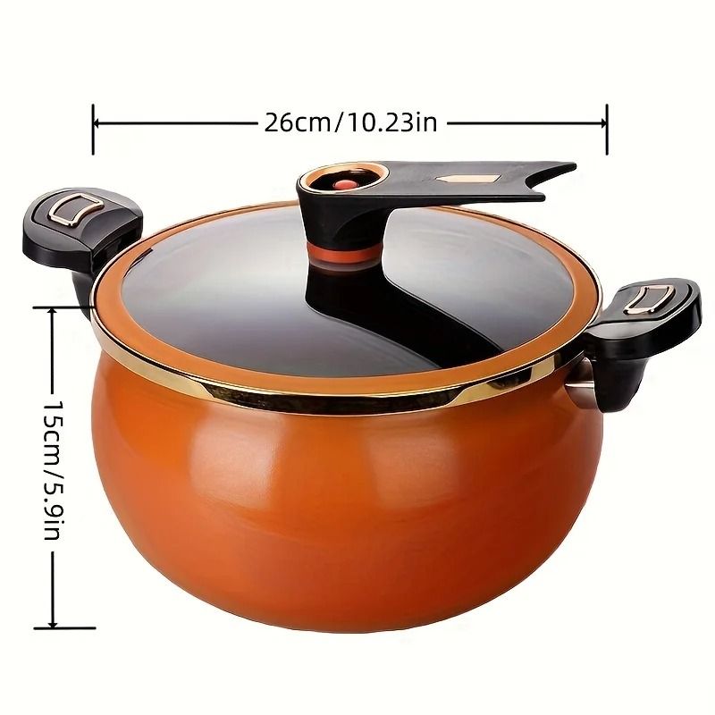 Large Capacity Micro Pressure Stew Pot For Home Cooking 3