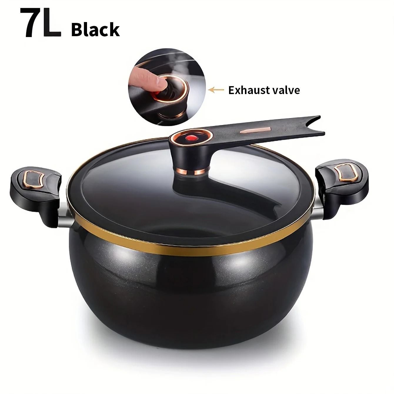Large Capacity Micro Pressure Stew Pot For Home Cooking 6