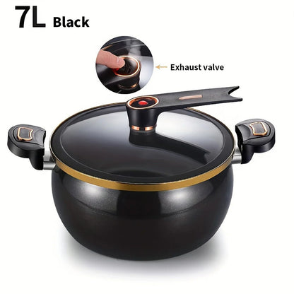 Large Capacity Micro Pressure Stew Pot For Home Cooking 6