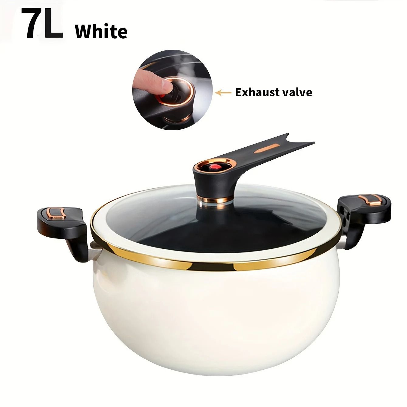 Large Capacity Micro Pressure Stew Pot For Home Cooking 7