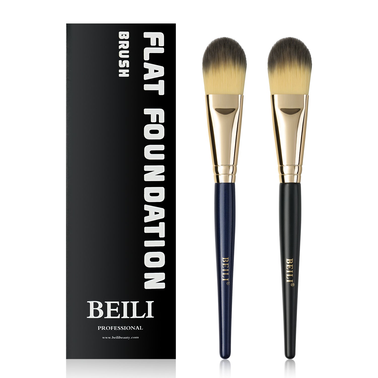 Makeup Flat Makeup Brushes for Liquid Cream Powder, Foundation Brush Set for Liquid Mask Concealer, Premium Face Tools