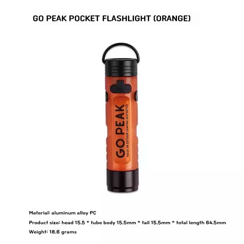 Gopeak Pocket Mini Flashlight  Compact LED Keychain Light For Outdoor Emergency  Everyday Use 9