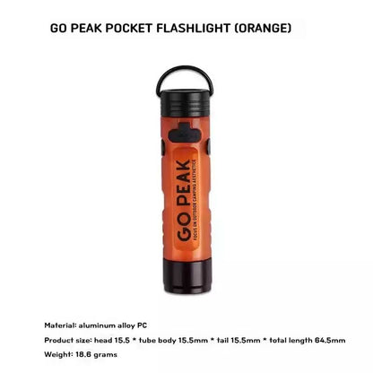 Gopeak Pocket Mini Flashlight  Compact LED Keychain Light For Outdoor Emergency  Everyday Use 9