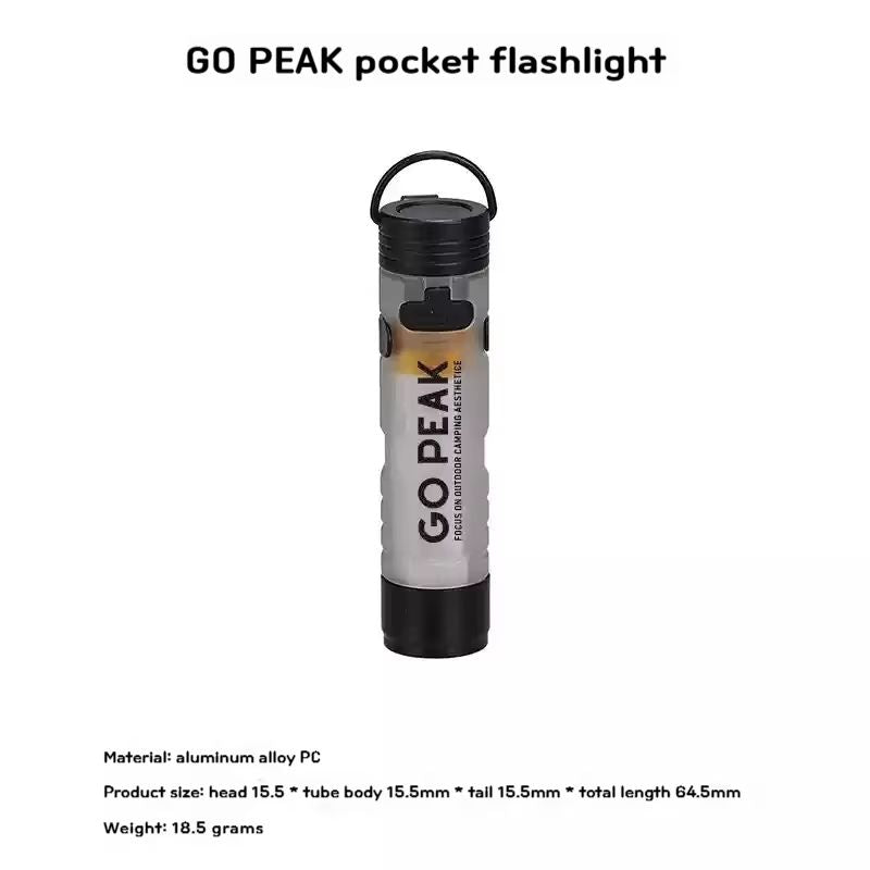 Gopeak Pocket Mini Flashlight  Compact LED Keychain Light For Outdoor Emergency  Everyday Use 6