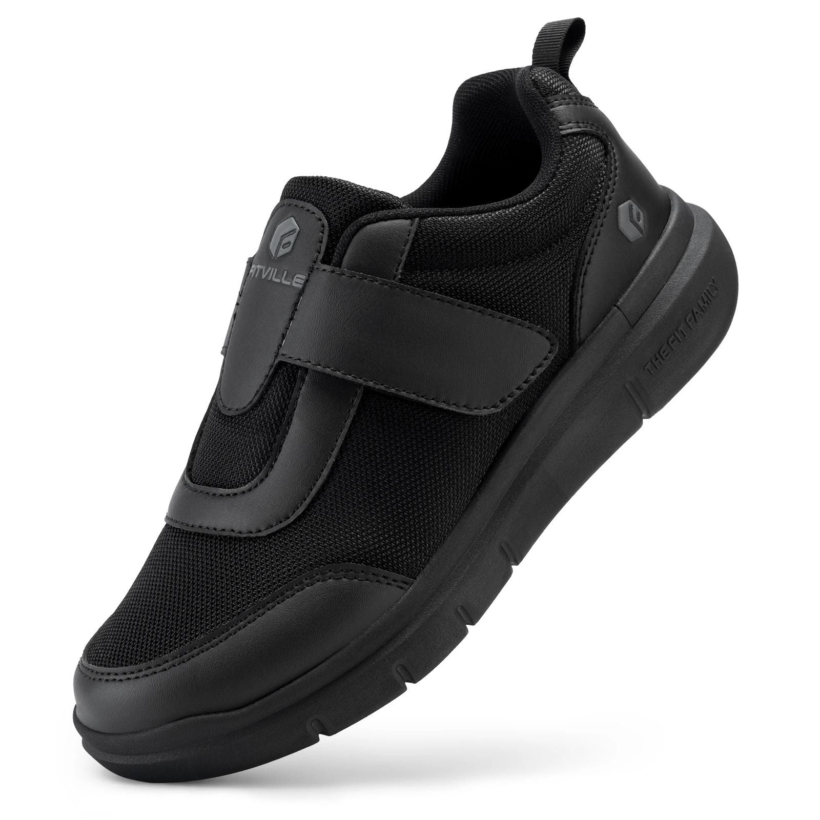 Extra Wide Mens Diabetic Orthopedic Shoes Adjustable Walking Sneakers For Swollen Feet Elderly Foot 8