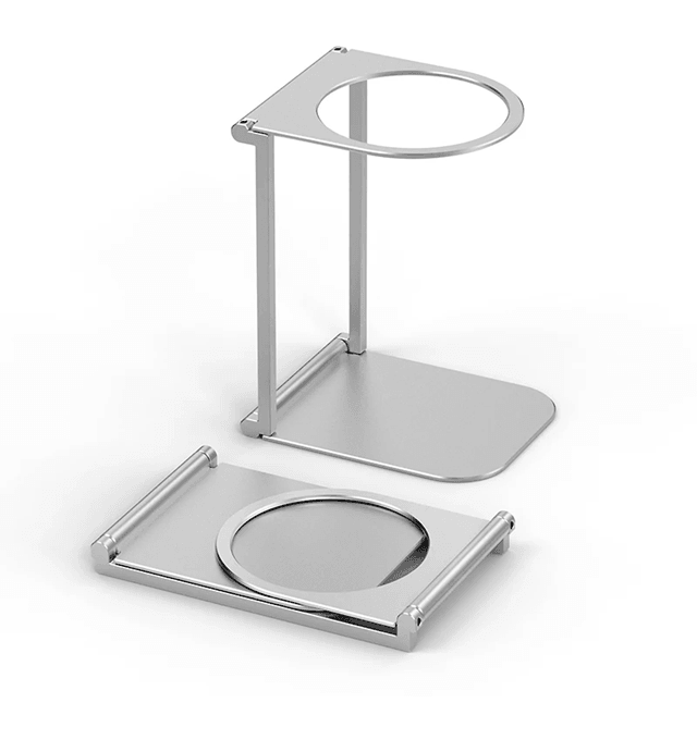 Foldable Aluminum Coffee Drip Holder Portable Espresso Support Stand 1