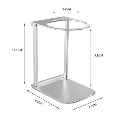 Foldable Aluminum Coffee Drip Holder Portable Espresso Support Stand 3
