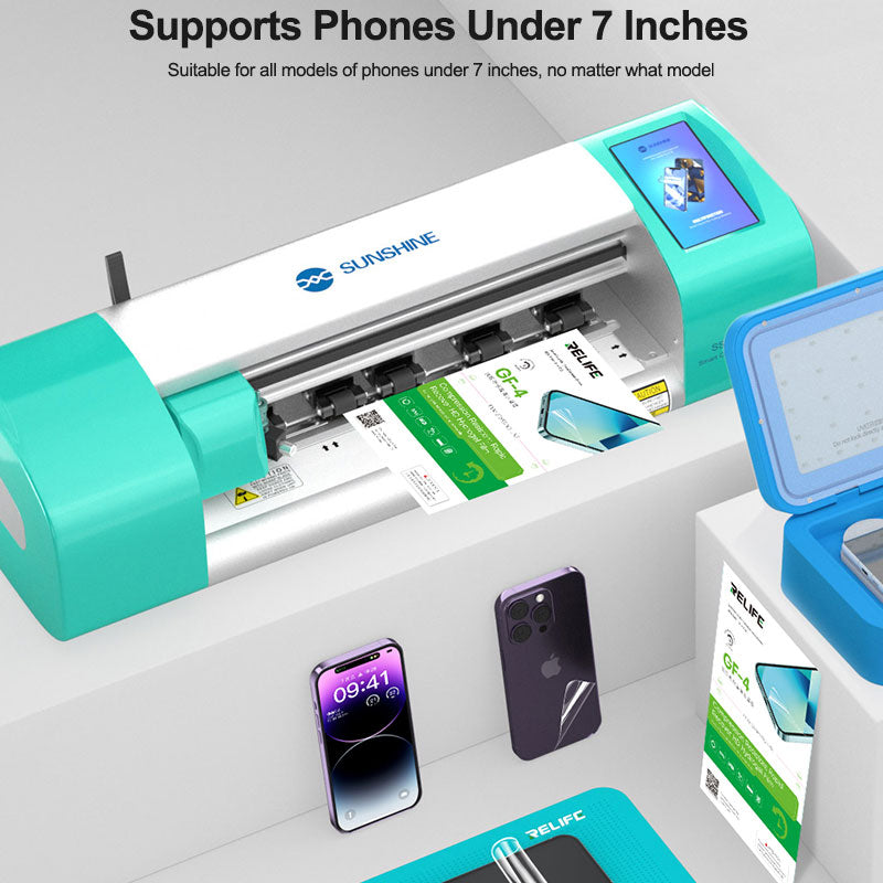 RELIFE GF Series Hydrogel Film Kit HD Matte Privacy Screen Protector With Pressure Resistant Repair 3