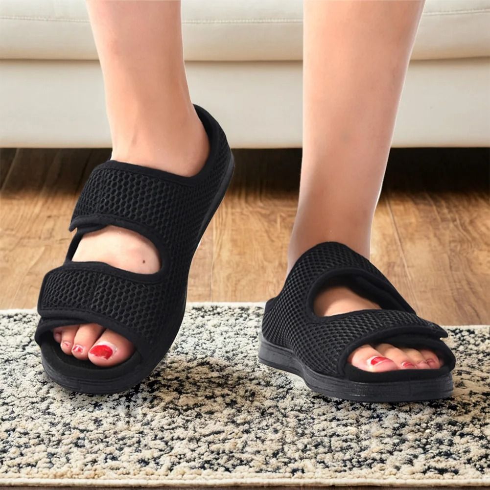Adjustable Diabetic Shoes For Men And Women With Swollen Feet Support 5