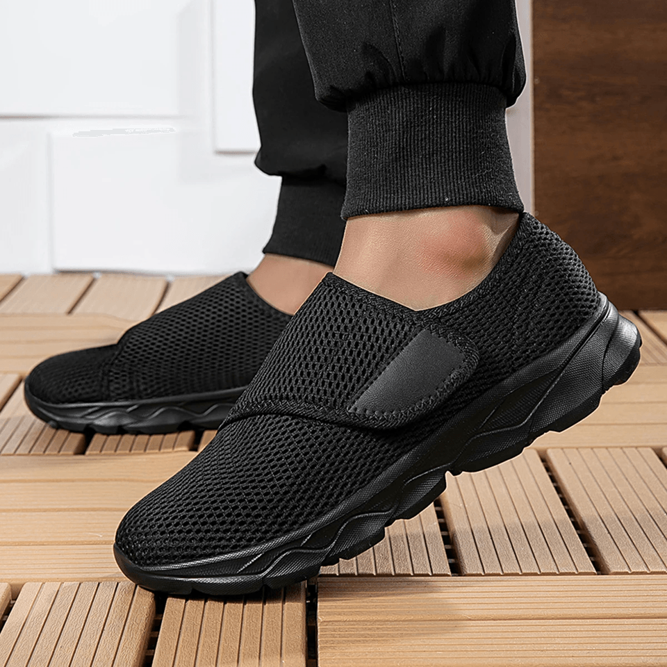 ComfortEase Orthopedic Walking Shoes for Wide Feet and Swollen Support