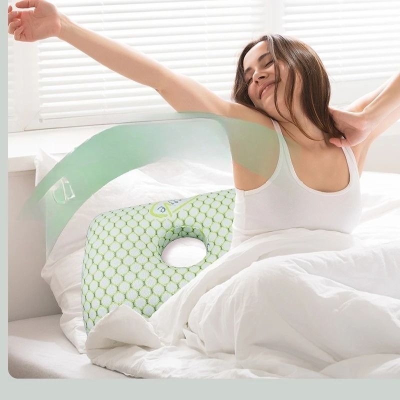 Bamboo Fiber Side Sleeping Ear Pillow For Better Comfort 3
