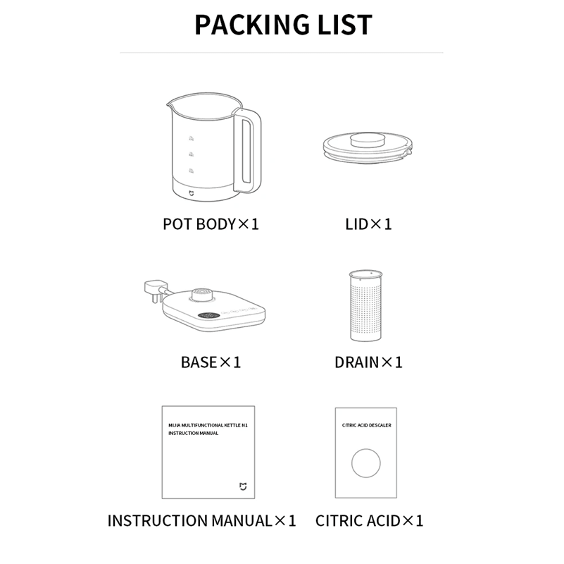 Xiaomi Mijia Electric Health Pot Stainless Steel Multifunctional Kettle With Heat Preservation 3