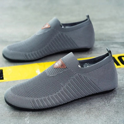 Mens Breathable Mesh Loafers Lightweight Slip On Driving Moccasins Casual Walking Shoes 9