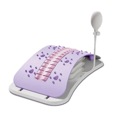 Back Stretcher Pillow Lumbar Support With Massage Points For Posture Correction And Neck Relaxation 9