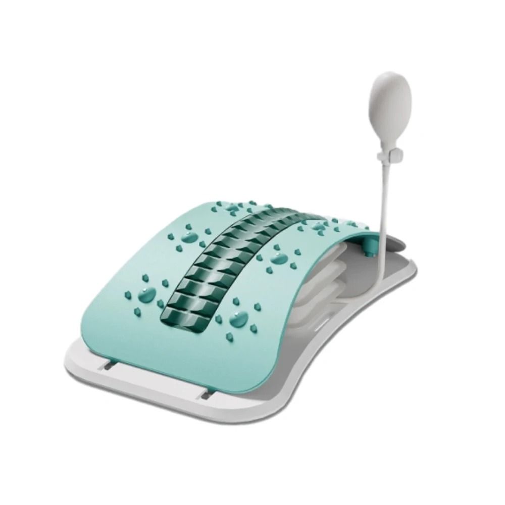 Back Stretcher Pillow Lumbar Support With Massage Points For Posture Correction And Neck Relaxation 8
