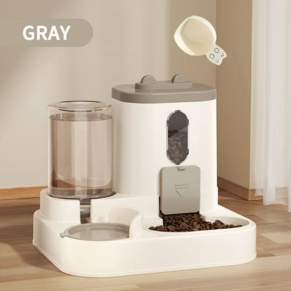 Automatic Cat Food And Water Dispenser Combo 6