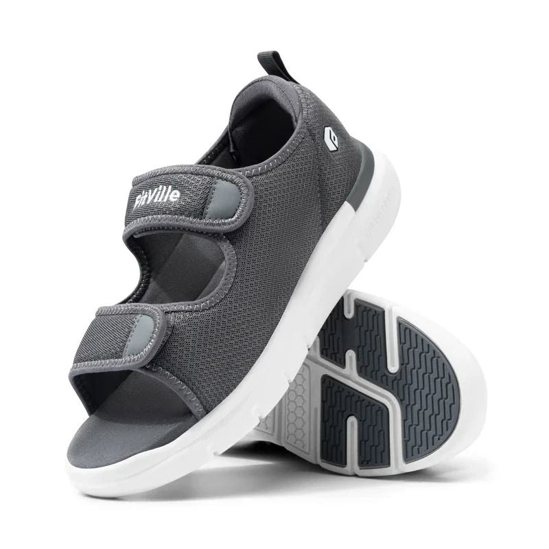 Men Orthopedic Sandals With Arch Support Wide Fit Breathable Lightweight Pain Relief Walking Shoes 5