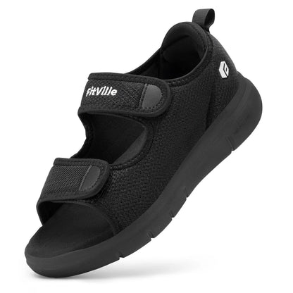 Men Orthopedic Sandals With Arch Support Wide Fit Breathable Lightweight Pain Relief Walking Shoes 7