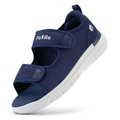 Men Orthopedic Sandals With Arch Support Wide Fit Breathable Lightweight Pain Relief Walking Shoes 8