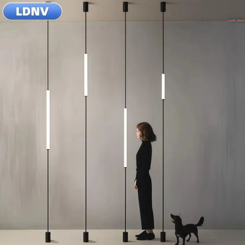 Italian Design Acrylic Line Floor Lamp for Bedroom and Living Room
