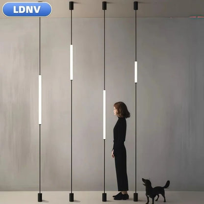 Italian Design Acrylic Line Floor Lamp for Bedroom and Living Room