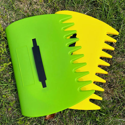 1 Pair Outdoor Leaf Grabber Rubbish Pick Up Claws For Yard Garden Cleaning Collector Waste Rubbish  2