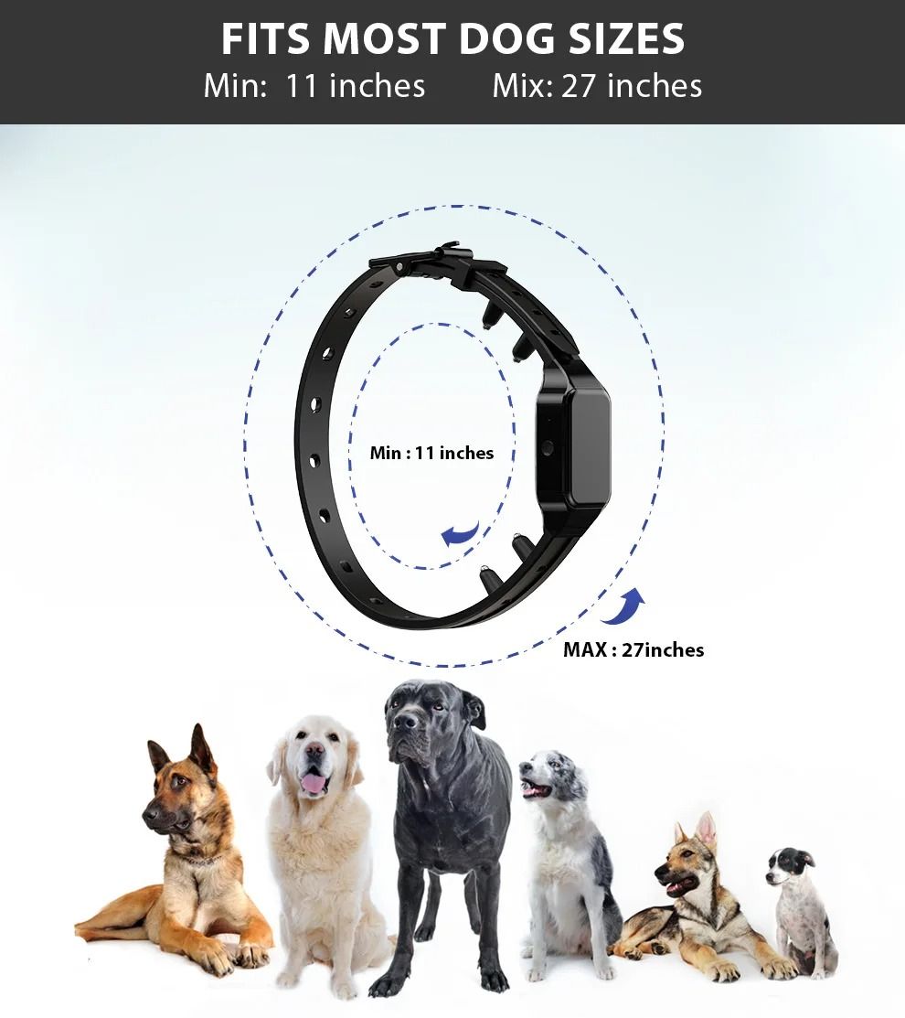 Dog Training Collar With 1000ft Range And 3 Training Modes 3