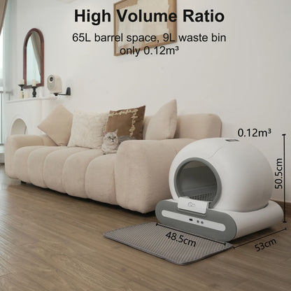 DOEL Automatic Cat Litter Box Self Cleaning With App Control Large Capacity 3