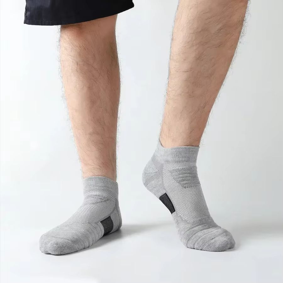 AntiSlip Football Socks For Men  Breathable Cotton Sport Socks For Soccer Basketball  Training 3