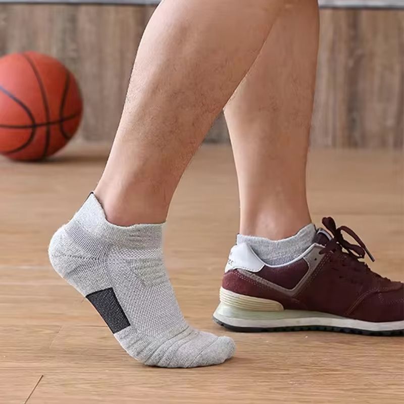 AntiSlip Football Socks For Men  Breathable Cotton Sport Socks For Soccer Basketball  Training 4