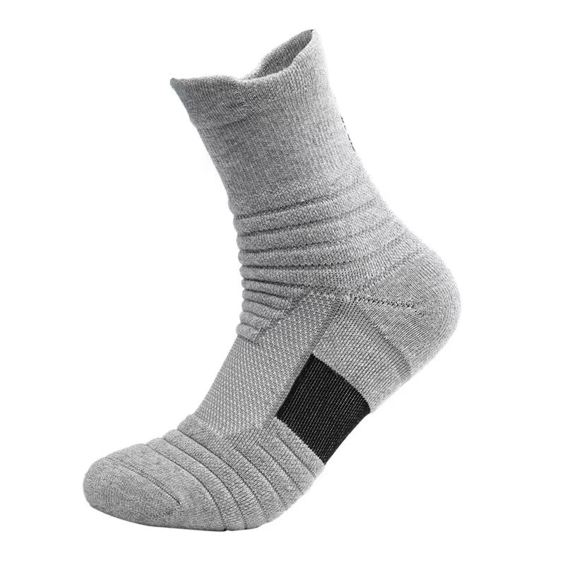 AntiSlip Football Socks For Men  Breathable Cotton Sport Socks For Soccer Basketball  Training 5