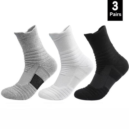 AntiSlip Football Socks For Men  Breathable Cotton Sport Socks For Soccer Basketball  Training 11