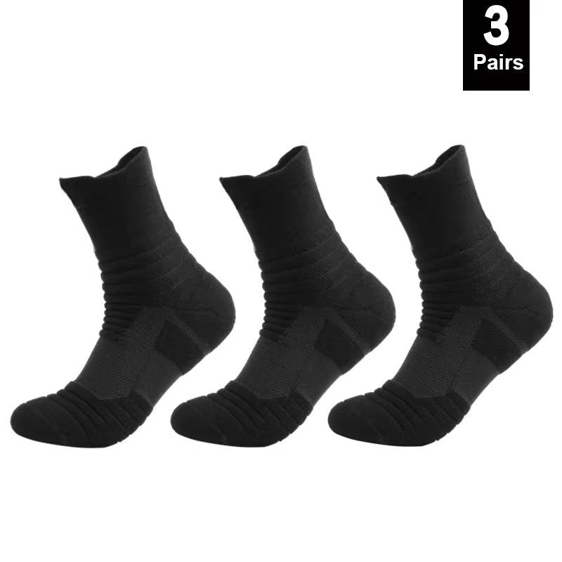 AntiSlip Football Socks For Men  Breathable Cotton Sport Socks For Soccer Basketball  Training 13