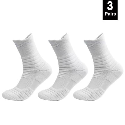 AntiSlip Football Socks For Men  Breathable Cotton Sport Socks For Soccer Basketball  Training 6