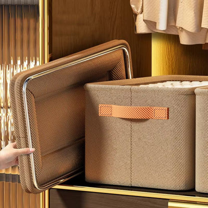 Thickened Clothes Organizer Box  Wardrobe Storage Solution For Jeans Pants Sweaters  Drawers 4