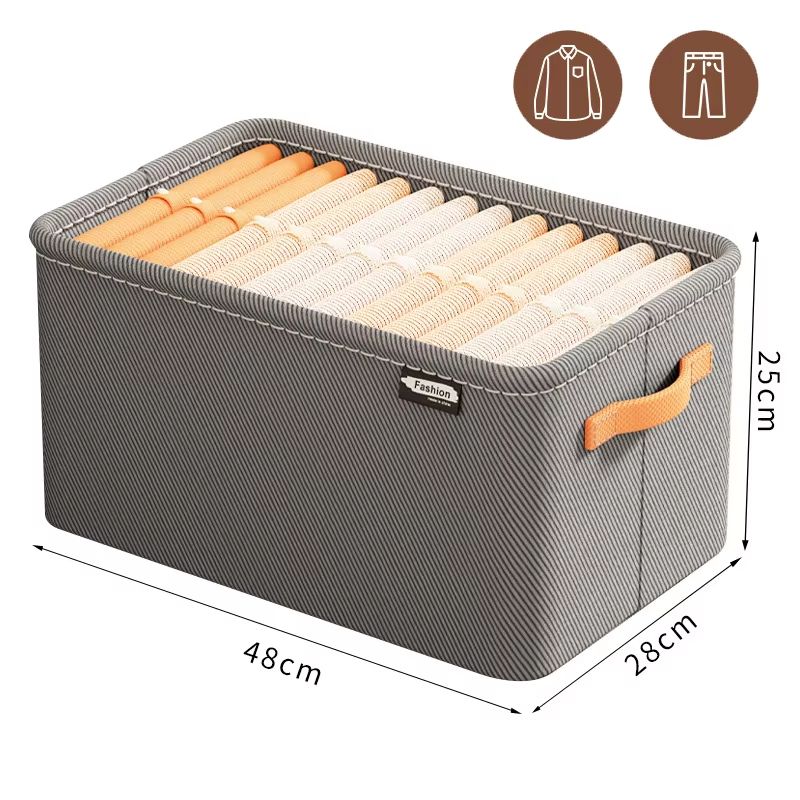 Thickened Clothes Organizer Box  Wardrobe Storage Solution For Jeans Pants Sweaters  Drawers 7