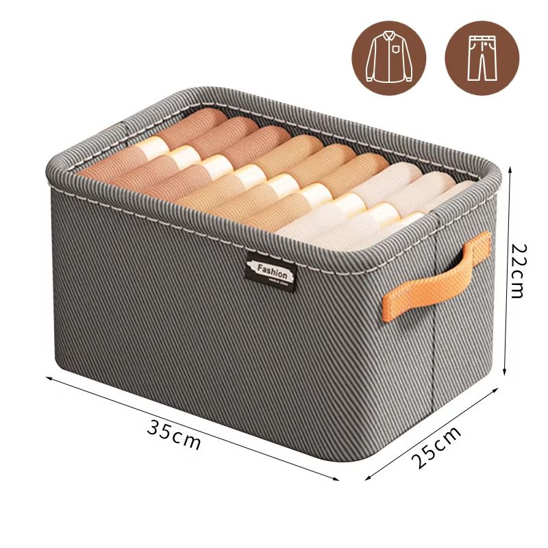 Thickened Clothes Organizer Box  Wardrobe Storage Solution For Jeans Pants Sweaters  Drawers 8