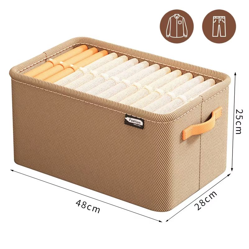 Thickened Clothes Organizer Box  Wardrobe Storage Solution For Jeans Pants Sweaters  Drawers 9