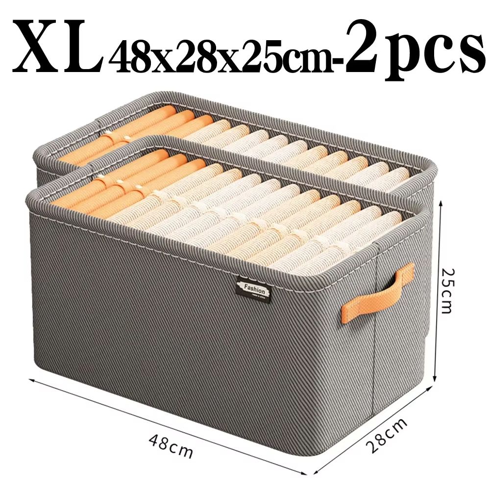 Thickened Clothes Organizer Box  Wardrobe Storage Solution For Jeans Pants Sweaters  Drawers 11