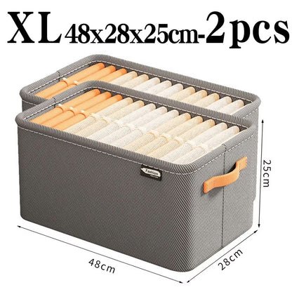 Thickened Clothes Organizer Box  Wardrobe Storage Solution For Jeans Pants Sweaters  Drawers 11