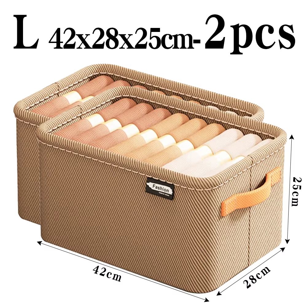 Thickened Clothes Organizer Box  Wardrobe Storage Solution For Jeans Pants Sweaters  Drawers 17