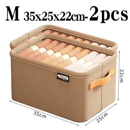 Thickened Clothes Organizer Box  Wardrobe Storage Solution For Jeans Pants Sweaters  Drawers 13