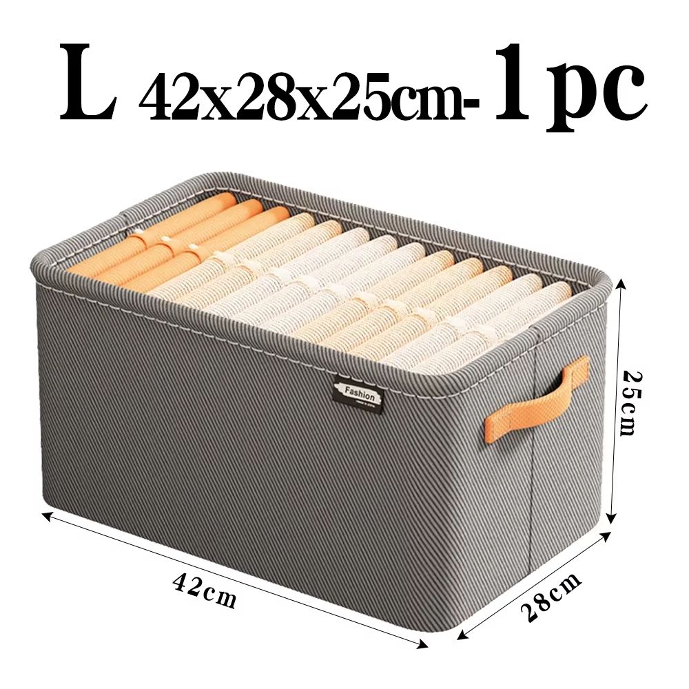 Thickened Clothes Organizer Box  Wardrobe Storage Solution For Jeans Pants Sweaters  Drawers 14
